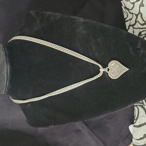 Brighton 3 Strand Heart Necklace